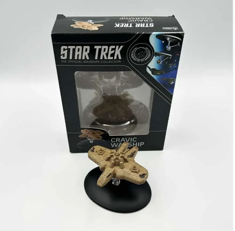 Star Trek Voyager Starships Diecast Mini Replik Cravic Warship
