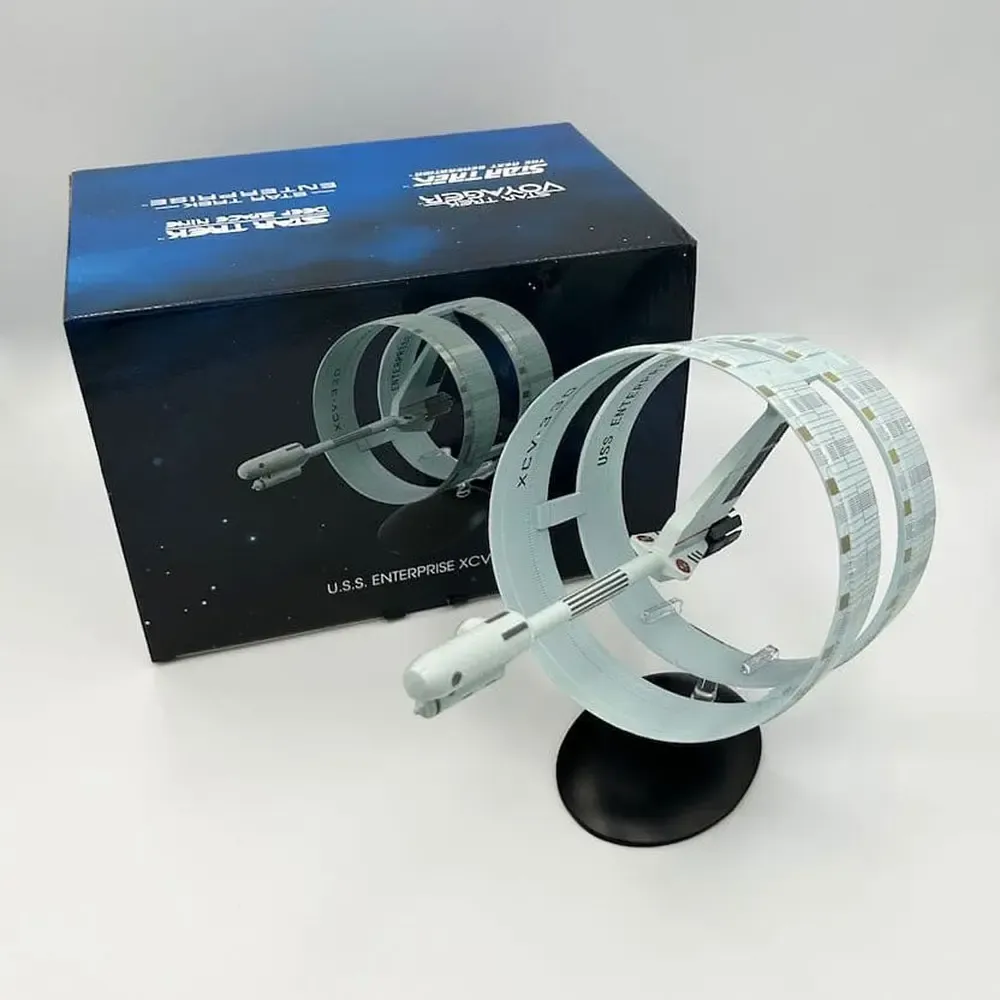 Star Trek Starship Diecast Mini Repliken Enterprise XCV-330
