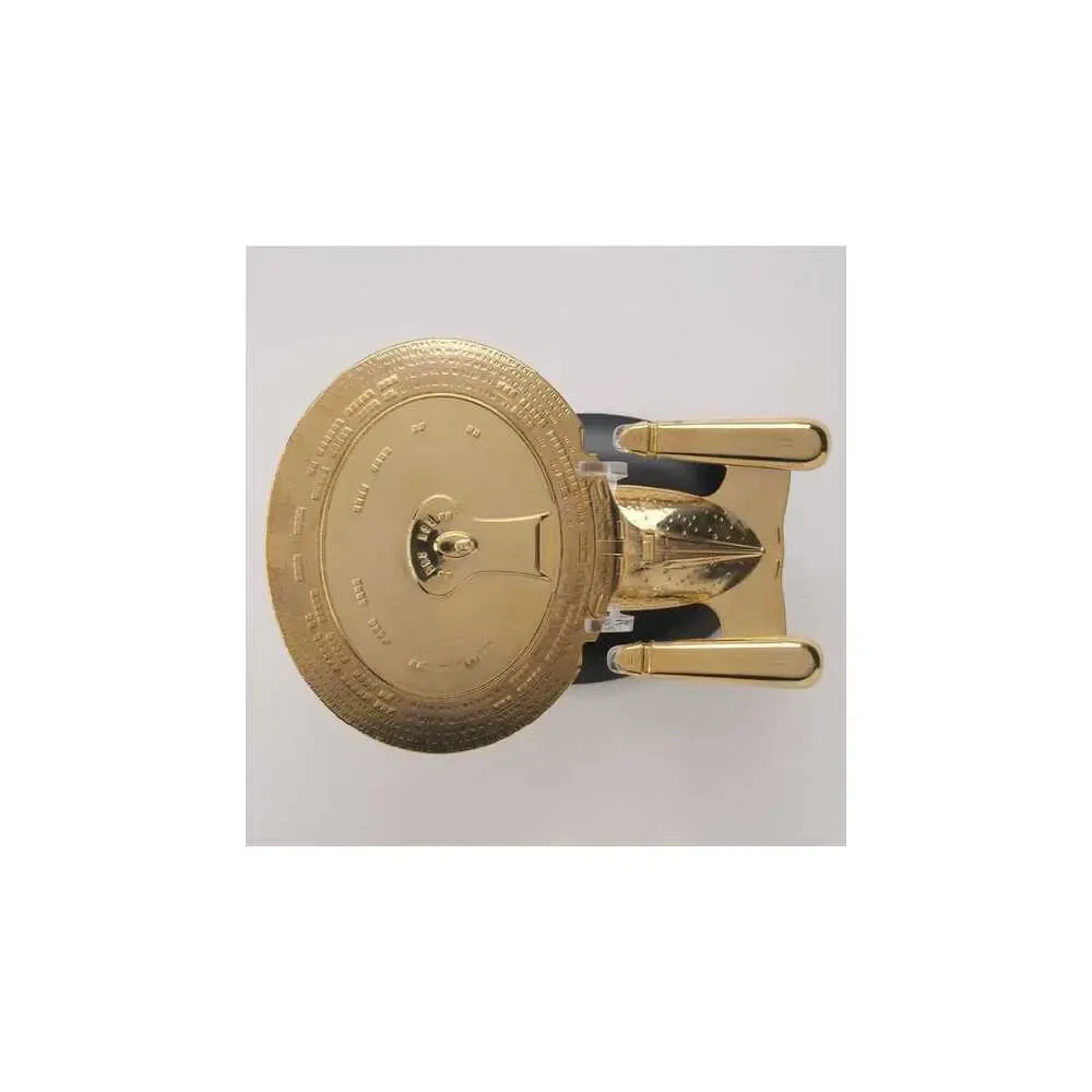 Star Trek: First Contact Diecast Mini Repliken SP 18K Gold USS Enterprise NCC-1701-D