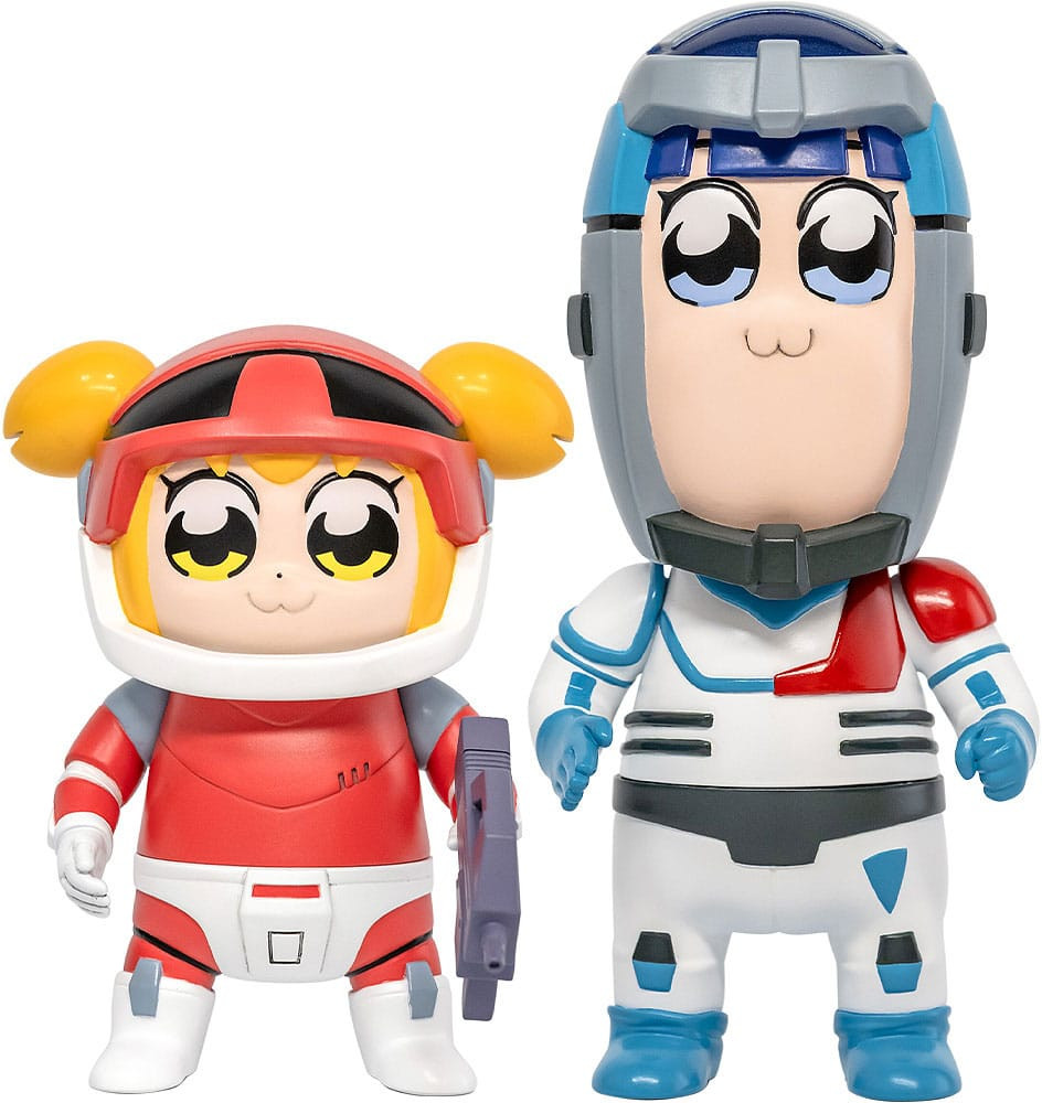 Pop Team Epic Vinyl Figuren 2er-Pack Chibi Creature Popuko & Pipimi Spacesuit Ver. 