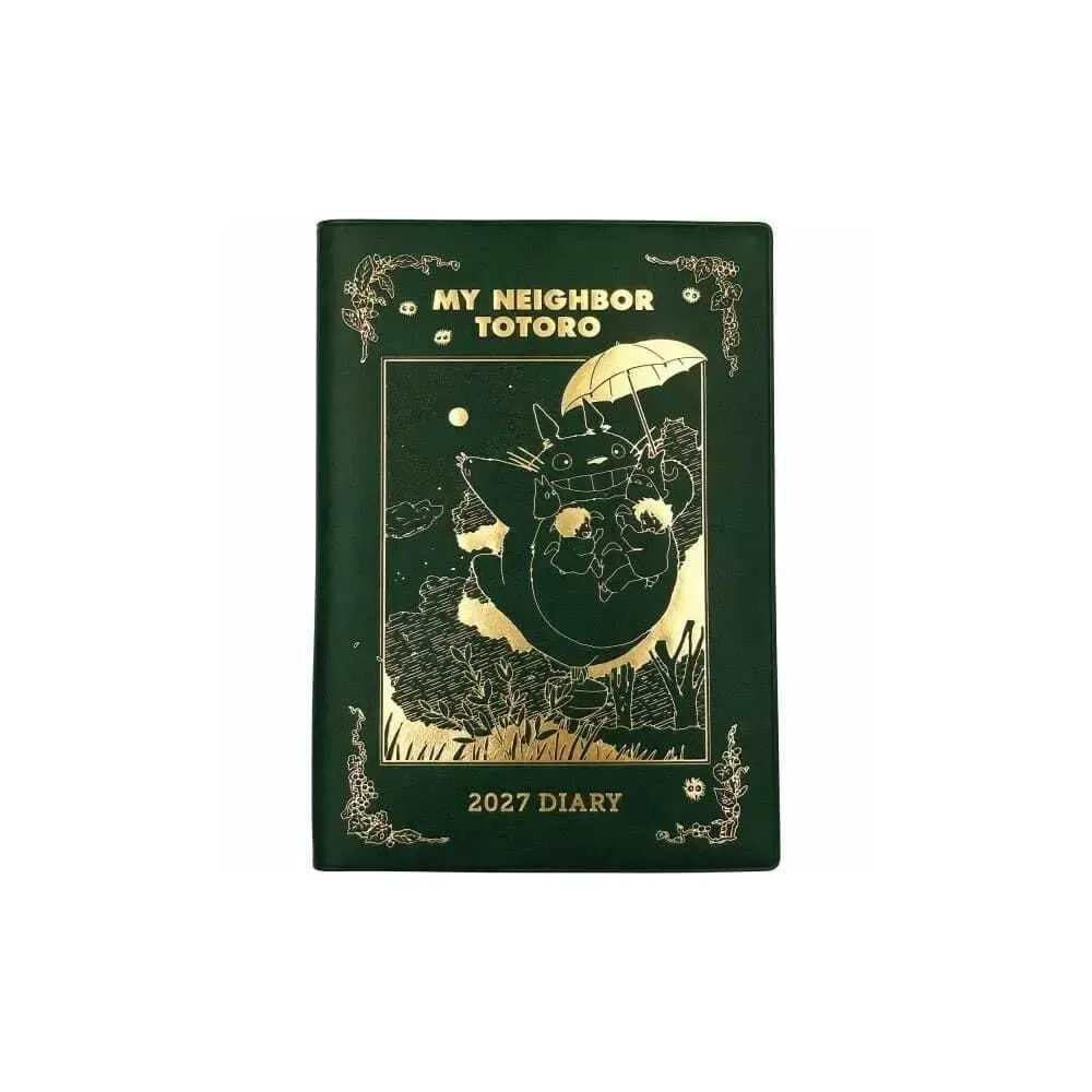 Mein Nachbar Totoro Tagebuch Totoro spinning top green gold foil