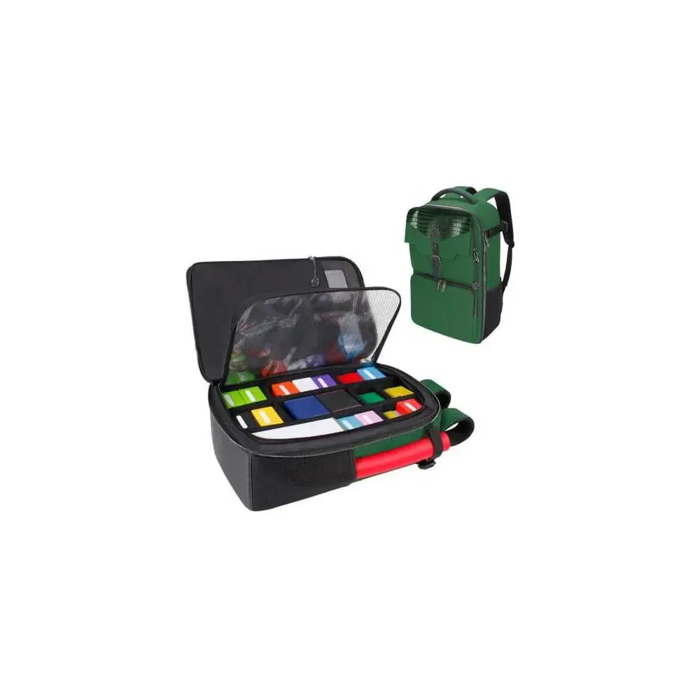 Enhance TCG Series Card Backpack Collector's Edition Green