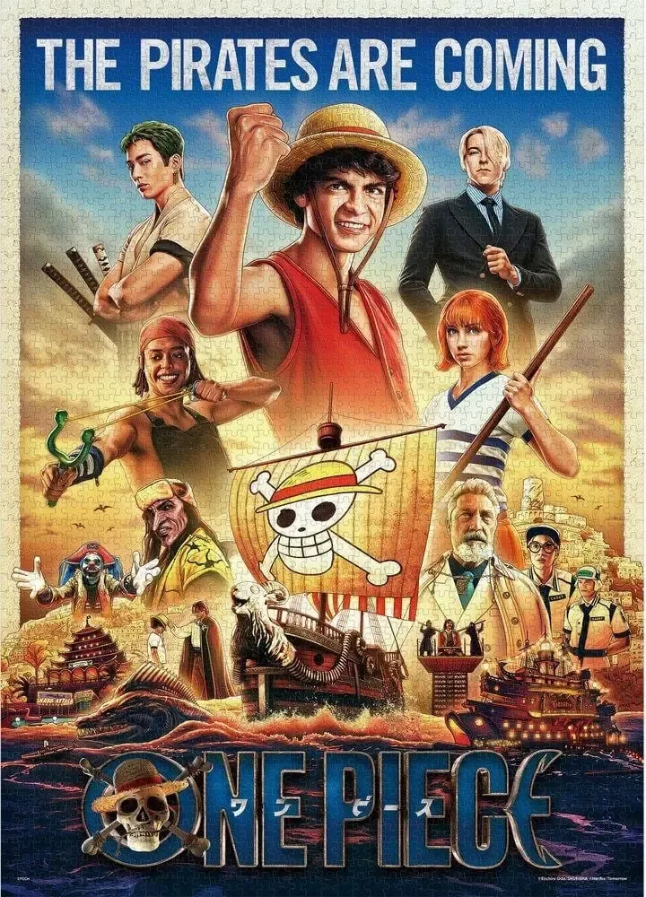 One Piece Puzzle 2000 Teile The Pirates Are Coming