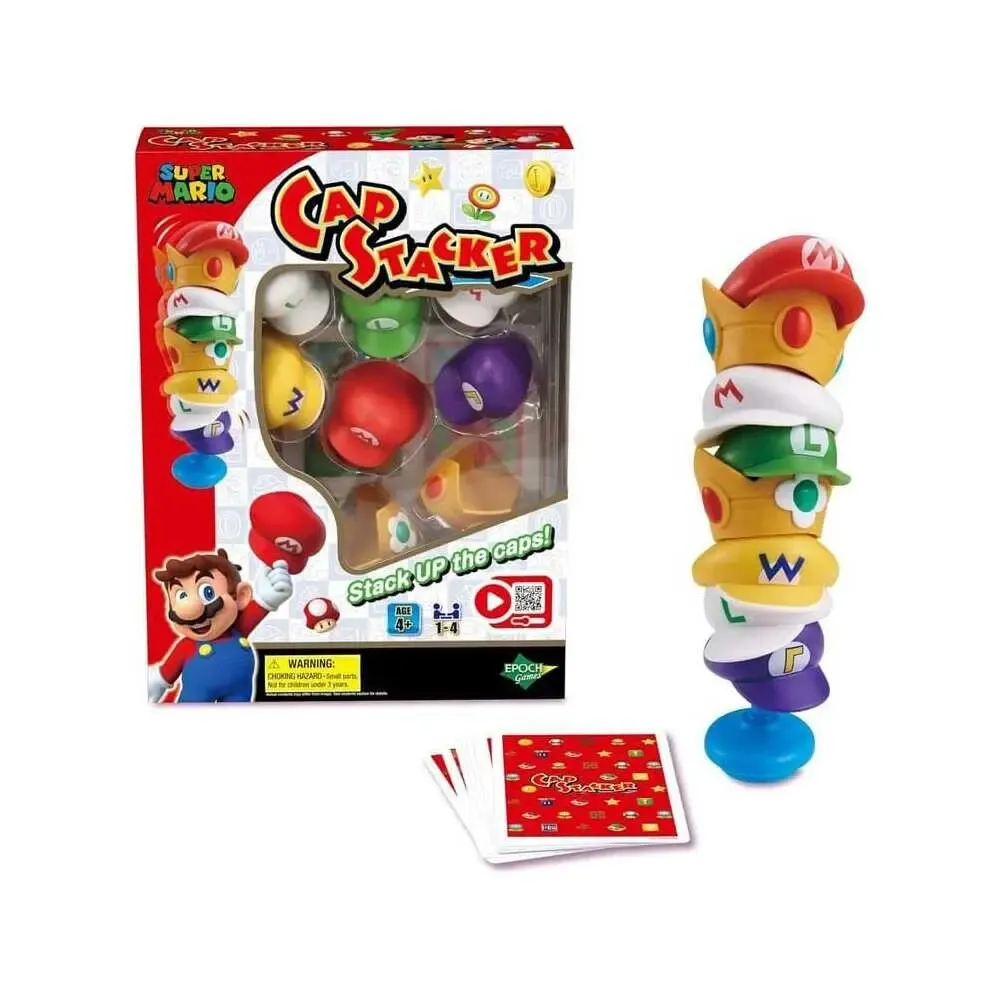 Super Mario Spiel Cap Stacker