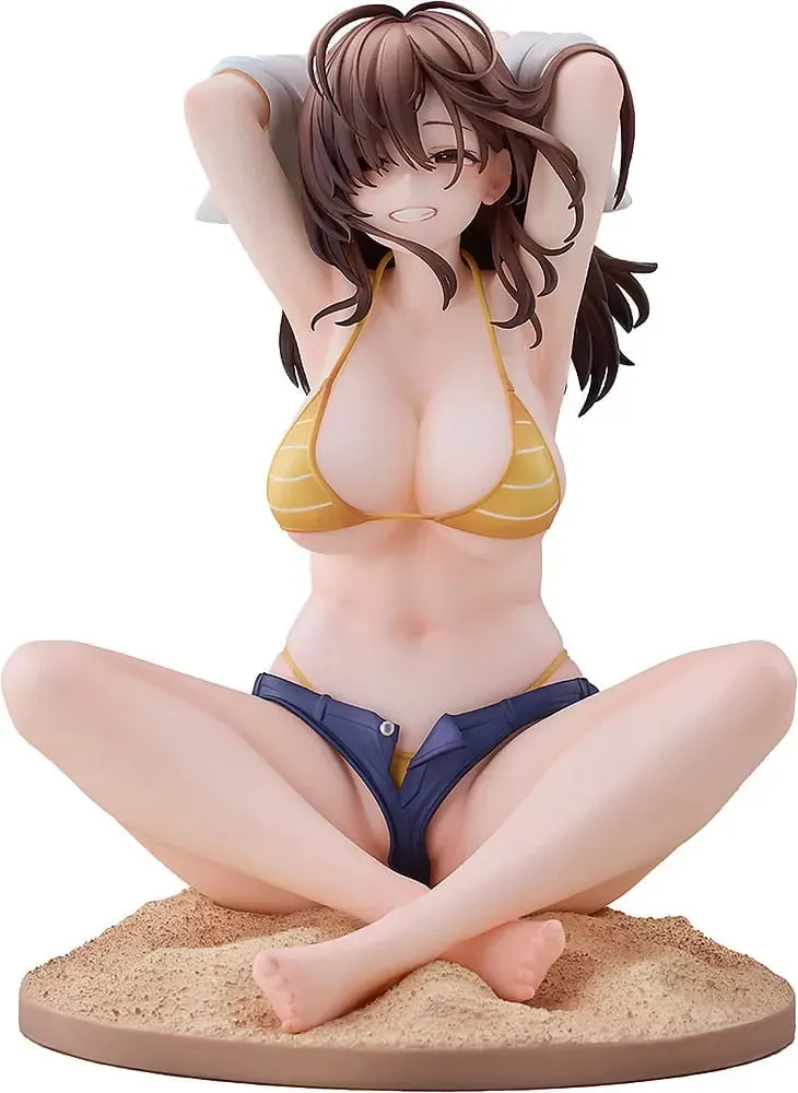 Original Character Statue Danjo no Yujo ga Seiritsu Dekinai Type no Onna Tomodachi 15 cm 