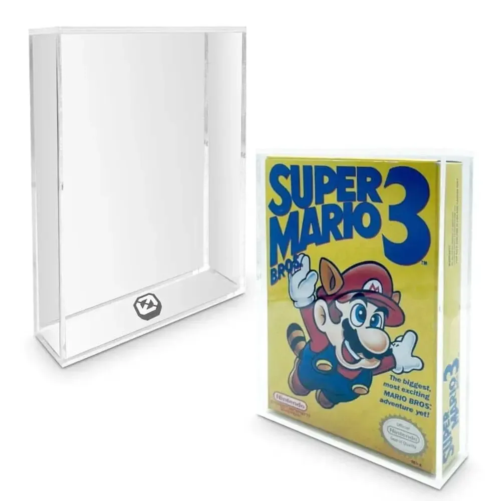 Acrylgehäuse 2er-Pack für NES Spiele