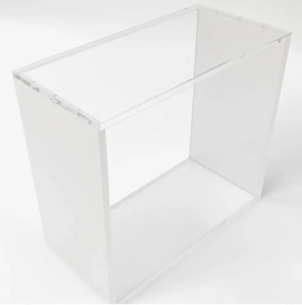 Evoretro Magnetische Acryl Display Case für ETB mit farbigen Seiten - Weiß