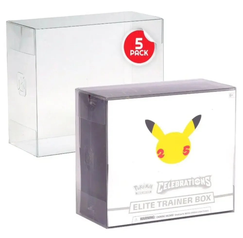 PET Gehäuse 5er-Pack für Booster Boxen / Elite Trainer Boxen Ver. 2 