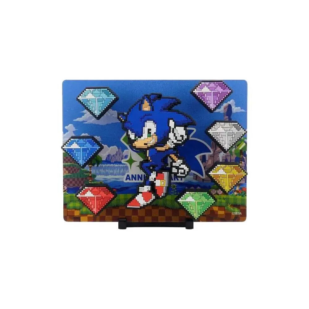 Sonic The Hedgehog FiGGYZ Magnet-Sammelfigur Modern Sonic 35th Anniversary 9 cm