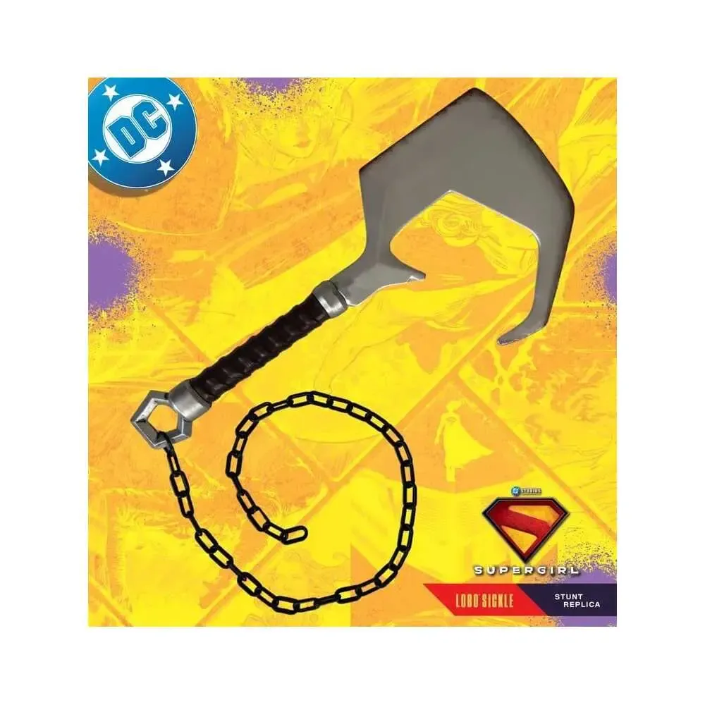 Supergirl LARP Stunt Prop Replik 1/1 Lobo Sickle 150 cm