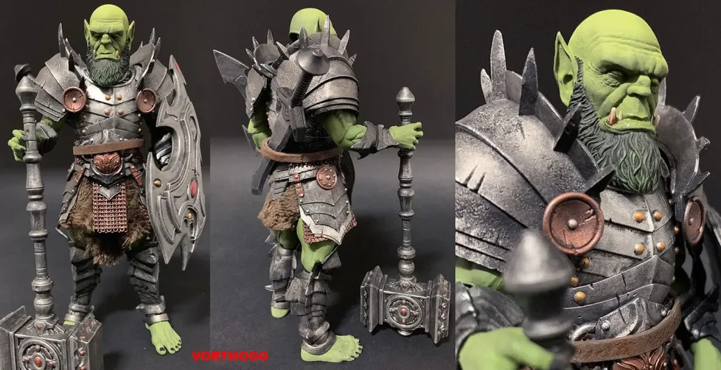 Mythic Legions: Arethyr Vorthogg Actionfigur 15 cm