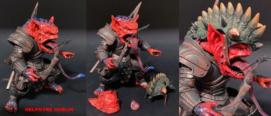 Mythic Legions: Arethyr Helphyre Goblin Actionfigur 15 cm