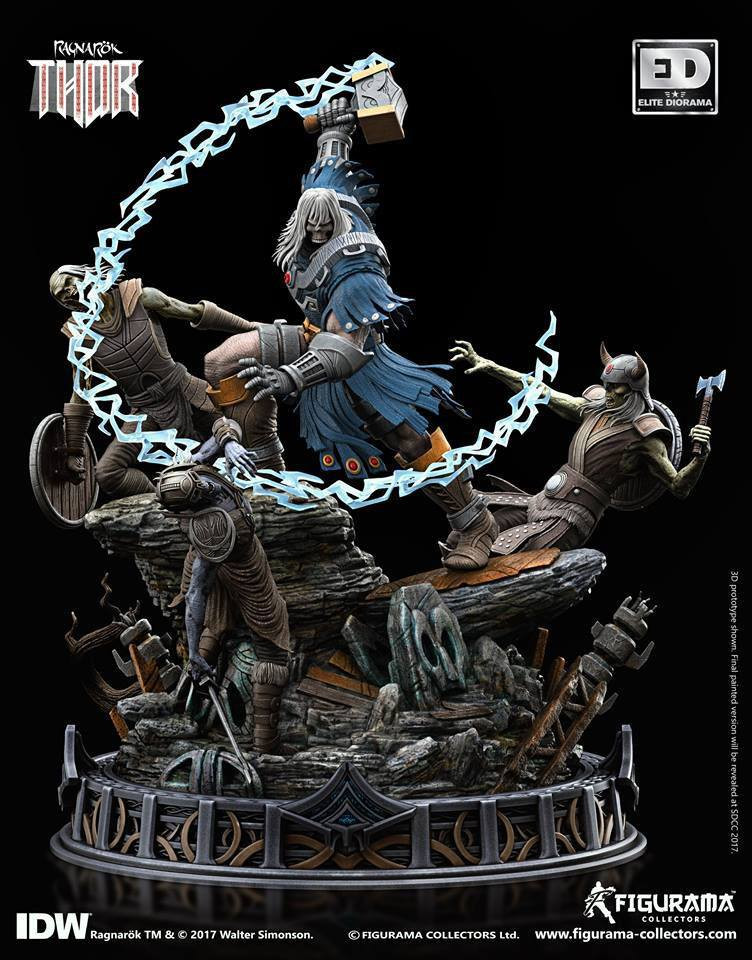 Ragnarök Thor Elite Diorama Statue 46 cm