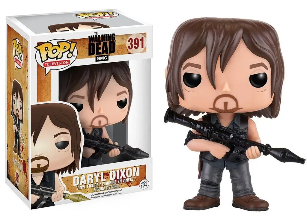 Walking Dead Daryl Dixon Rocket Launcher POP! Figur 9 cm