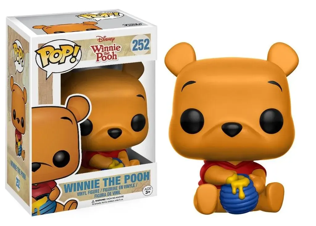 Winnie Puuh POP! Disney Vinyl Figur Seated Pooh 9 cm