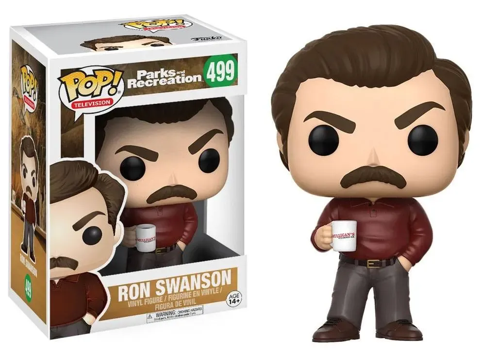 Parks and Recreation Ron Swanson POP! Figur 9 cm