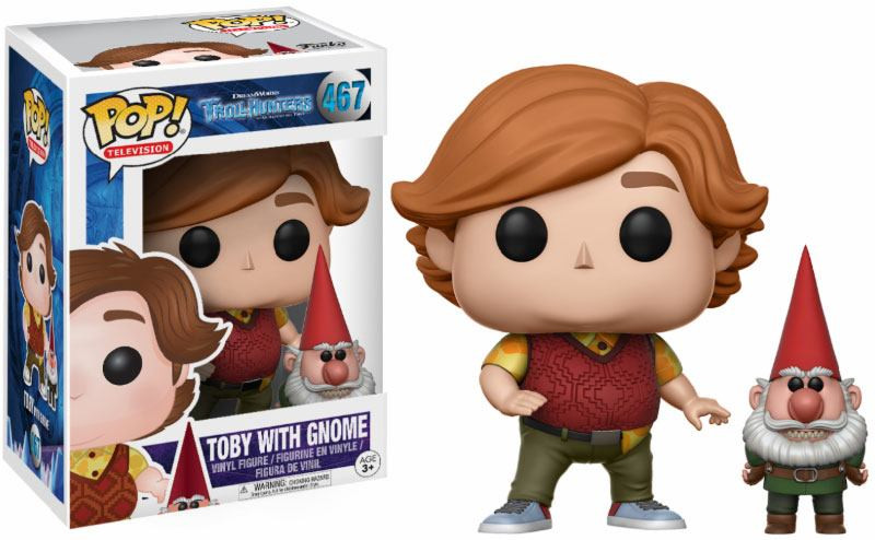 Trollhunters Toby & Gnome POP! Figur 9 cm