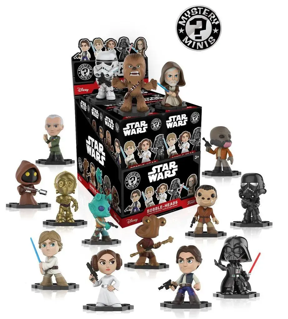 Star Wars Classic Mystery Minis Figuren 6 cm Display