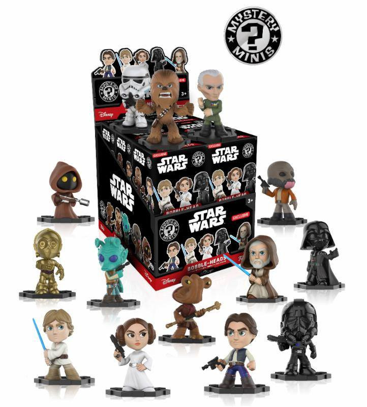 Star Wars Mystery Minis Figuren 6 cm Display