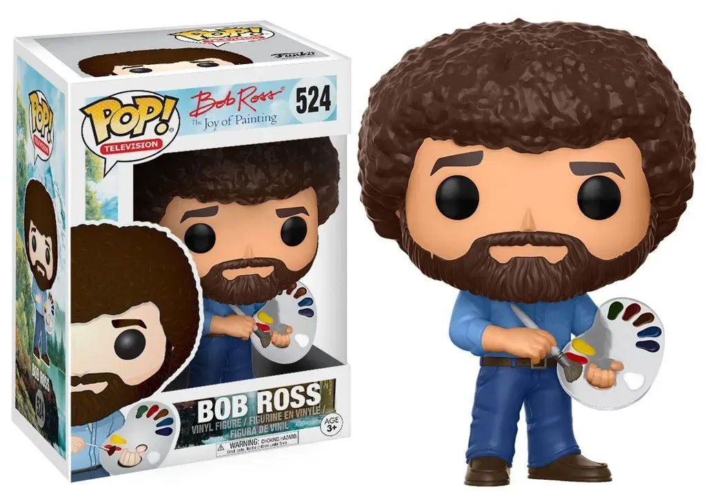The Joy of Painting Bob Ross POP! Figur 9 cm