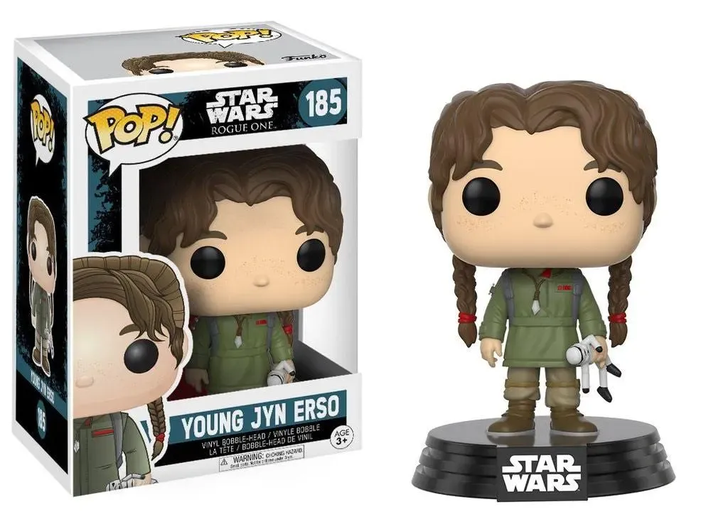 Star Wars Rogue One Young Jyn Erso POP! Figur 9 cm