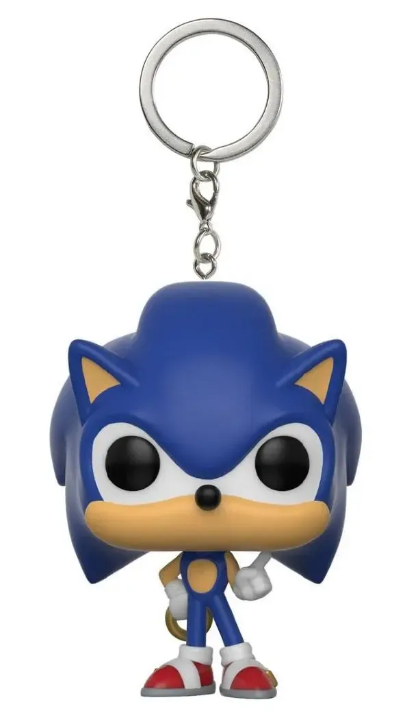 Sonic The Hedgehog POP! Vinyl Schlüsselanhänger Sonic (Ring) 4 cm