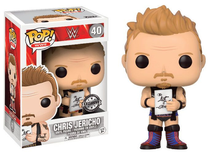 WWE Wrestling Chris Jericho POP! Figur 9 cm