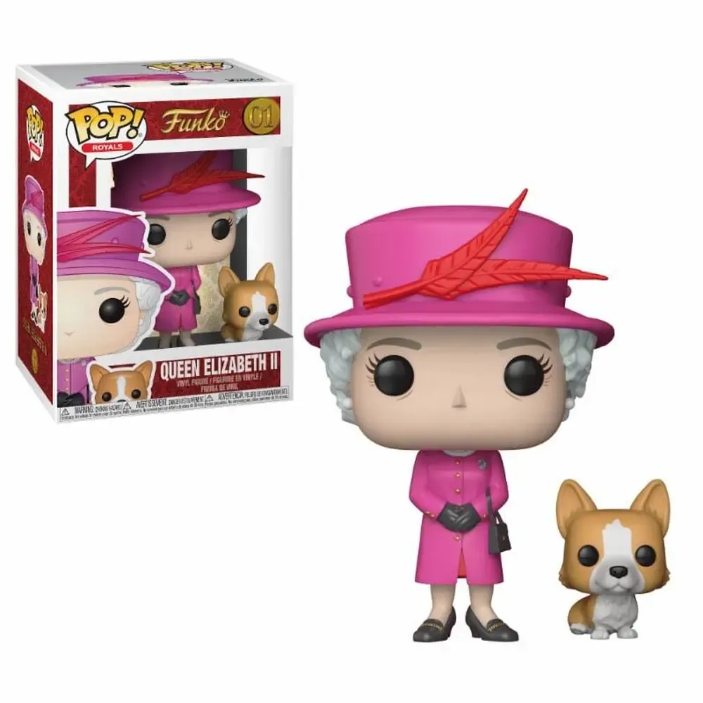 Royal Family Queen Elizabeth II POP Figur 9 cm