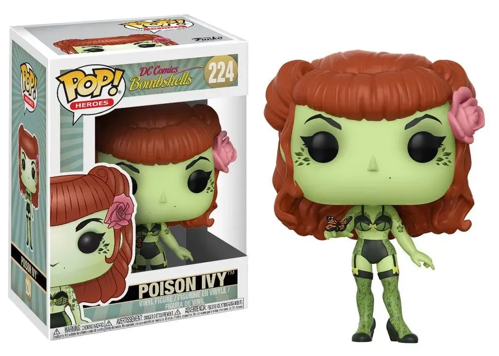 DC Comics Bombshells Poison Ivy POP! Figur 9 cm