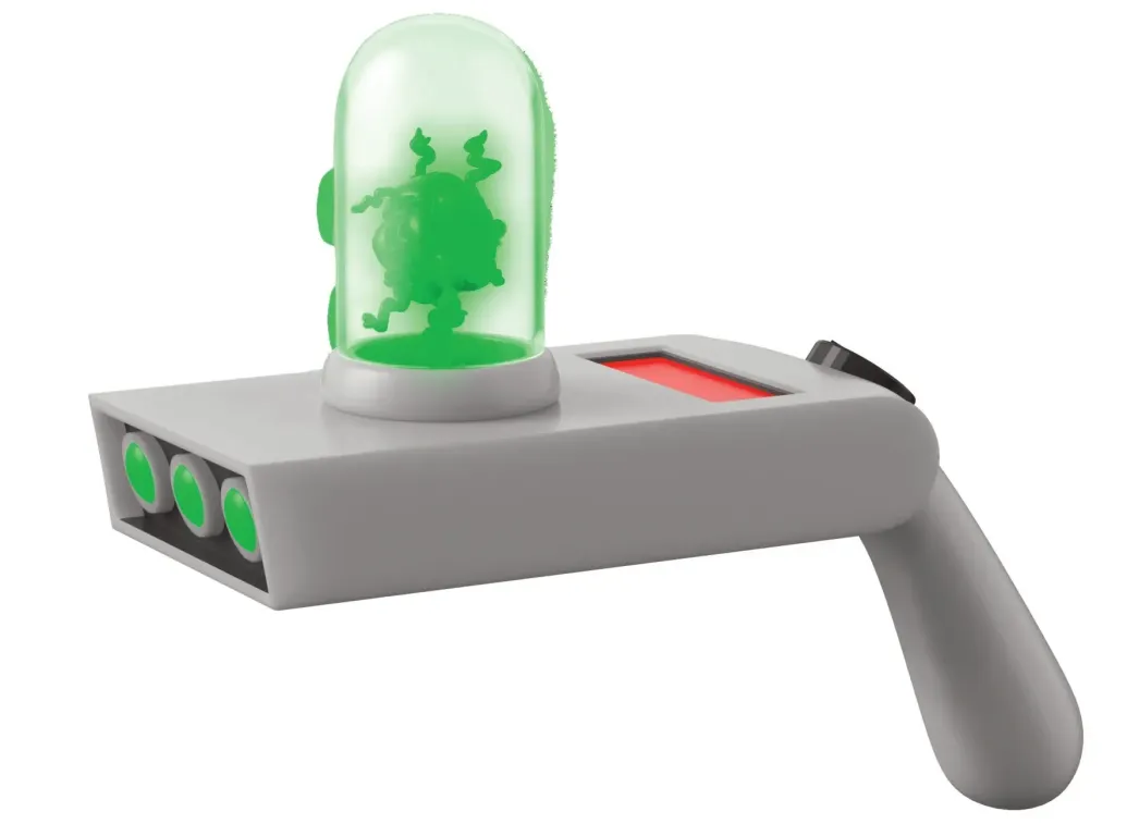 Rick and Morty Portal Gun mit Sound und Leuchtfunktion