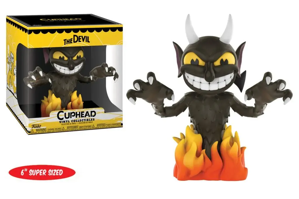 Cuphead The Devil Vinyl Collectible Figur 15 cm