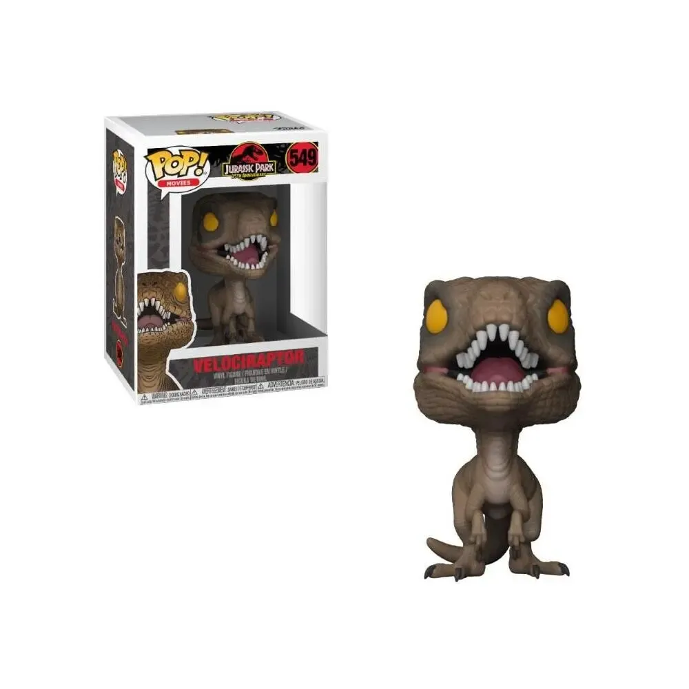 Jurassic Park POP! Movies Vinyl Figur Velociraptor 9 cm