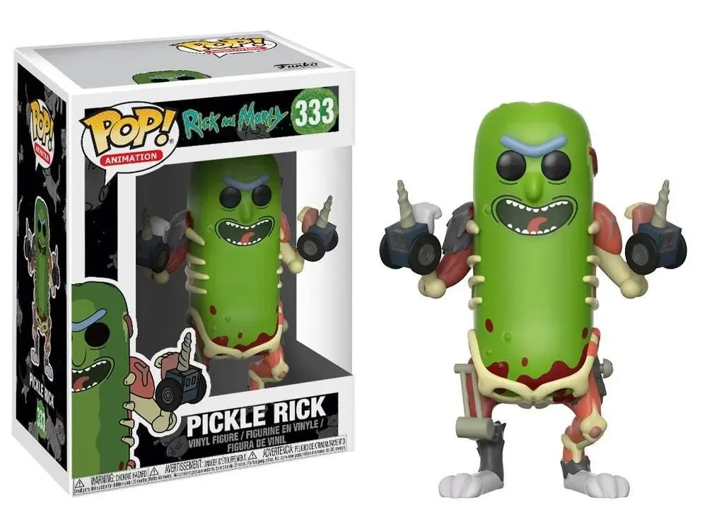 Rick and Morty POP! Animation Vinyl Figur Pickle Rick 9 cm