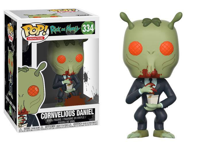 Rick and Morty Cornvelious Daniel POP! Figur 9 cm