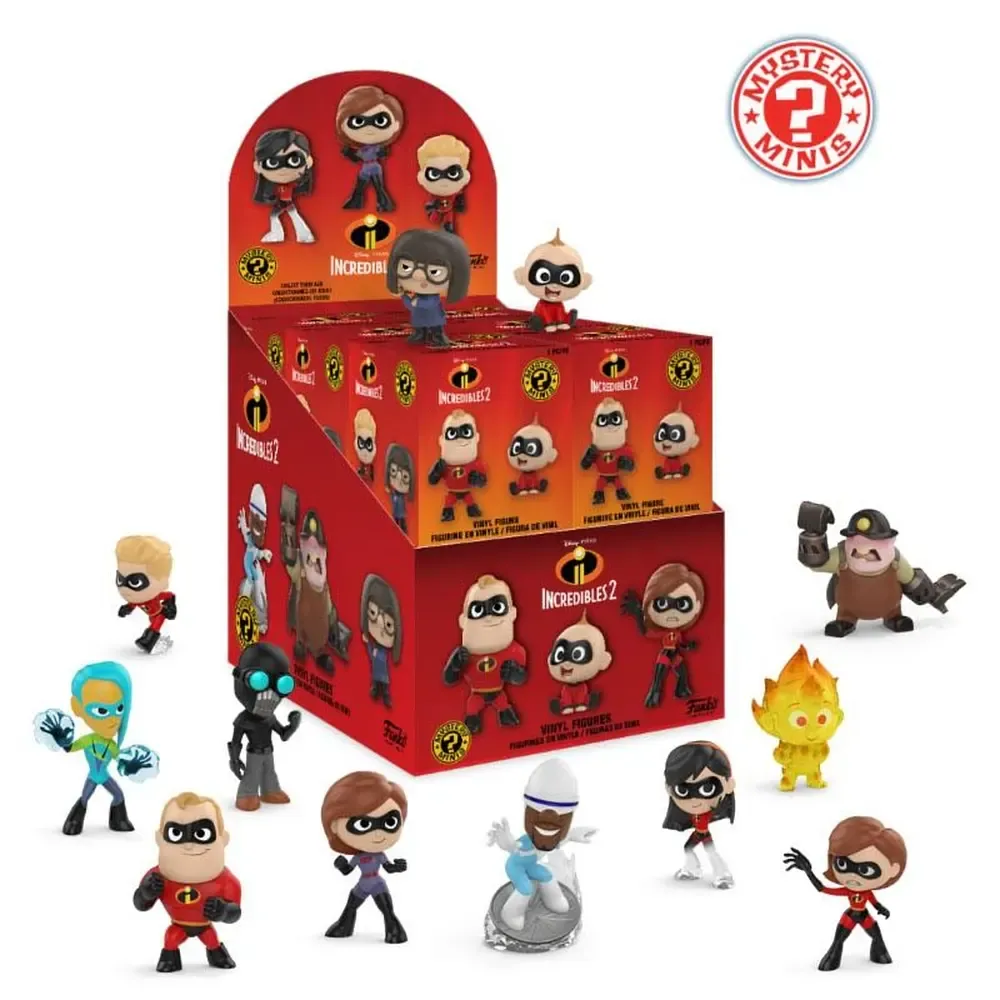 Die Unglaublichen 2 Classic Mystery Minis Figuren 6 cm Display