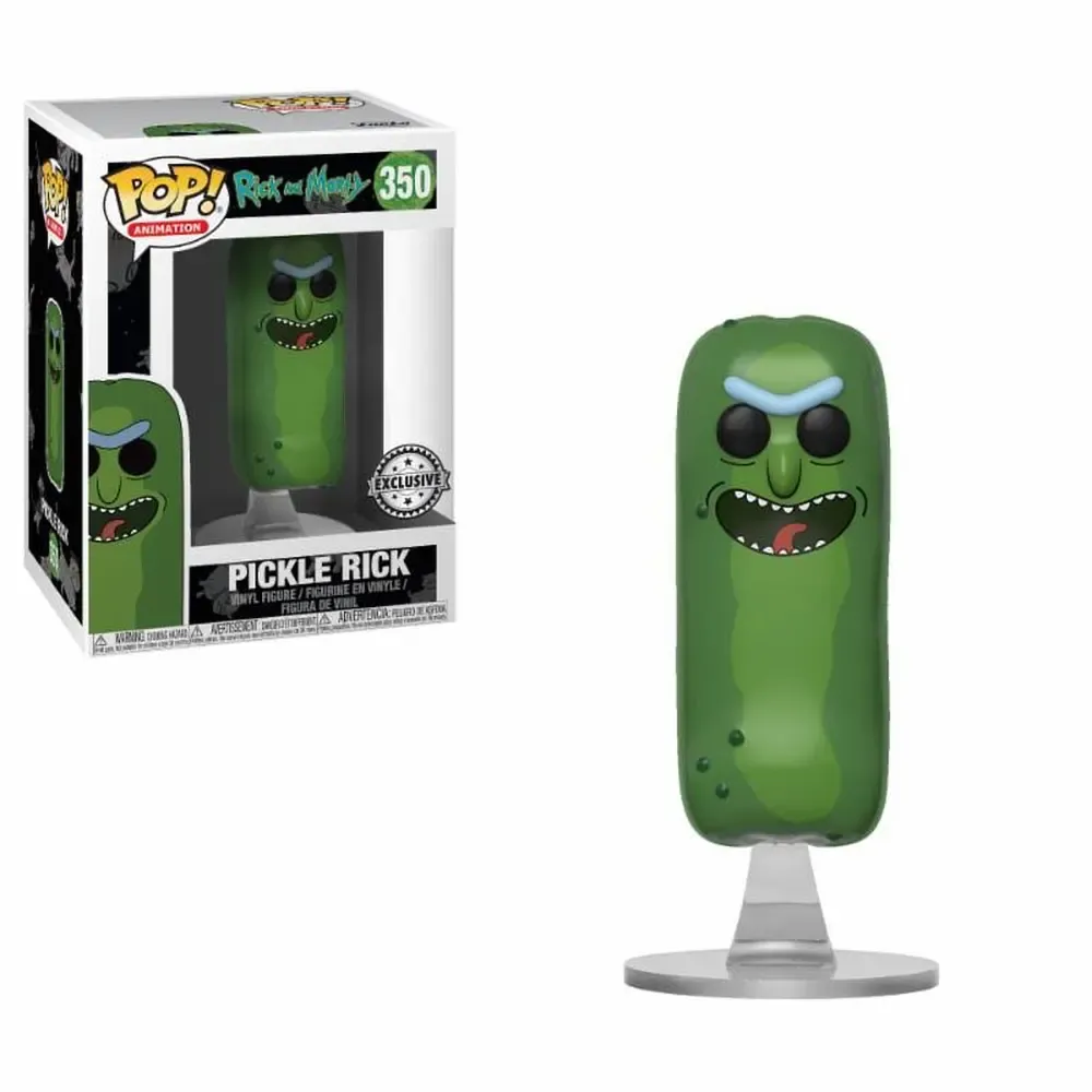 Rick and Morty POP! Animation Vinyl Figur Pickle Rick 9 cm