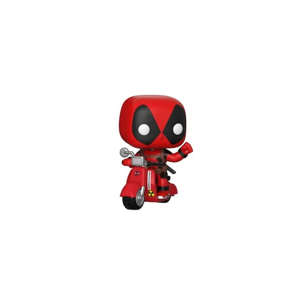 Deadpool & Scooter POP! Rides Figur 15 cm