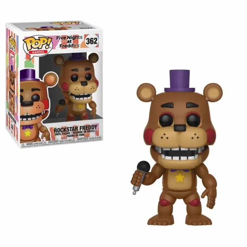 Five Nights at Freddy's Pizza Simulator POP! Games Vinyl Figur Rockstar Freddy 9 cm