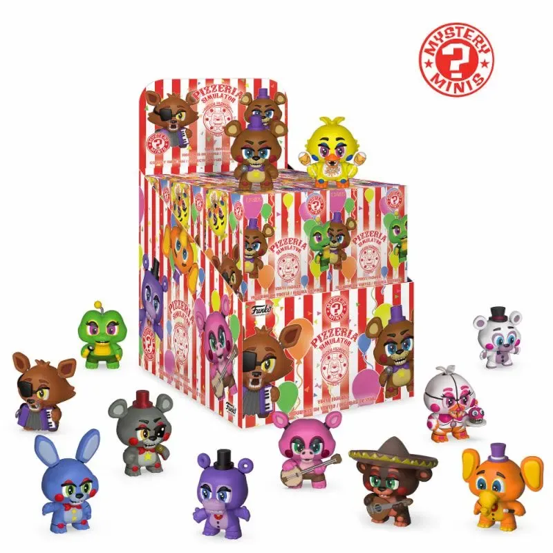 Five Nights at Freddy's Pizza Simulator Mystery Minis Figuren 6 cm Display