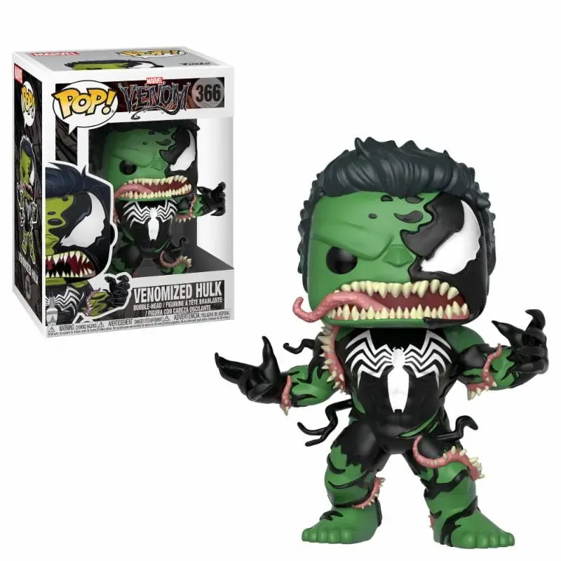 Venom POP! Marvel Vinyl Wackelkopf-Figur Venomized Hulk 9 cm