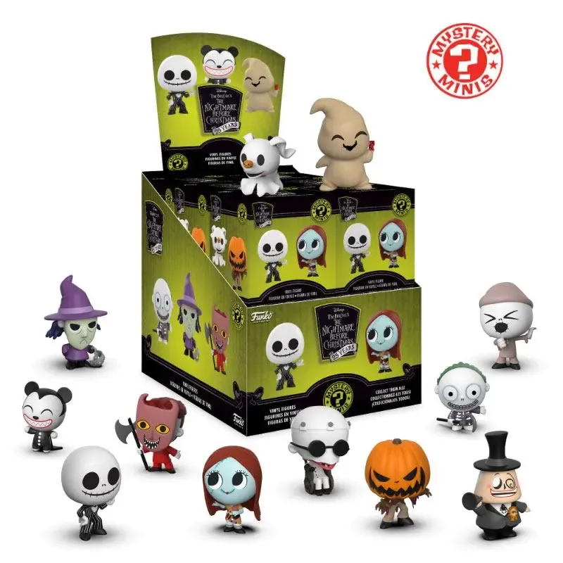 Nightmare before Christmas Mystery Minis Figuren 6 cm Display
