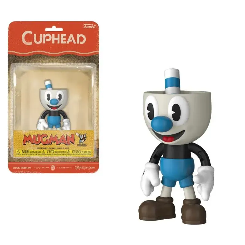 Cuphead Mugman Actionfigur 10 cm