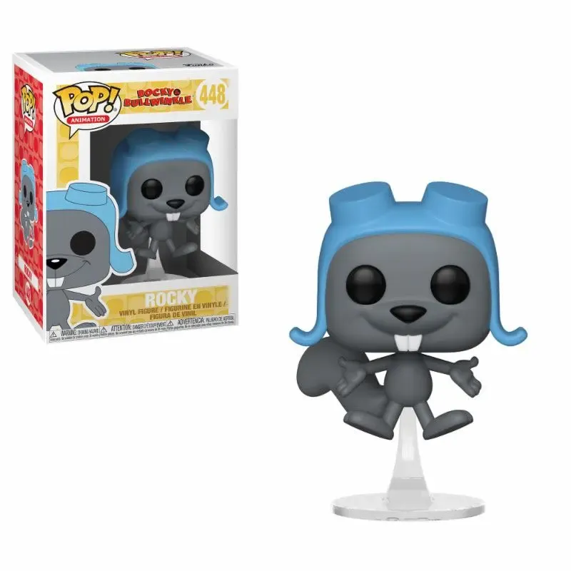 Die Abenteuer von Rocky & Bullwinkle POP! Movies Vinyl Figur Flying Rocky 9 cm