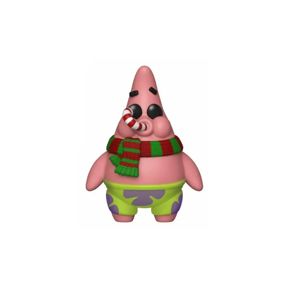 SpongeBob Schwammkopf POP! Vinyl Figur Patrick Xmas 9 cm