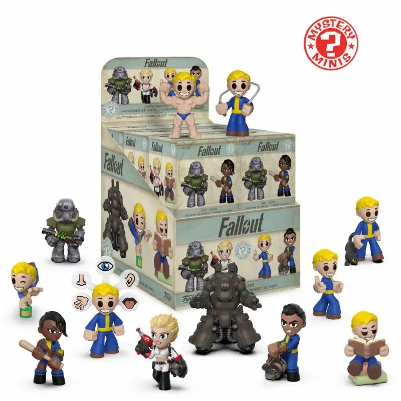 Fallout Mystery Minis Figuren 6 cm Display