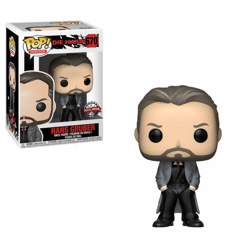 Stirb langsam POP! Movies Vinyl Figur Hans Gruber GameStop Exclusive 9 cm