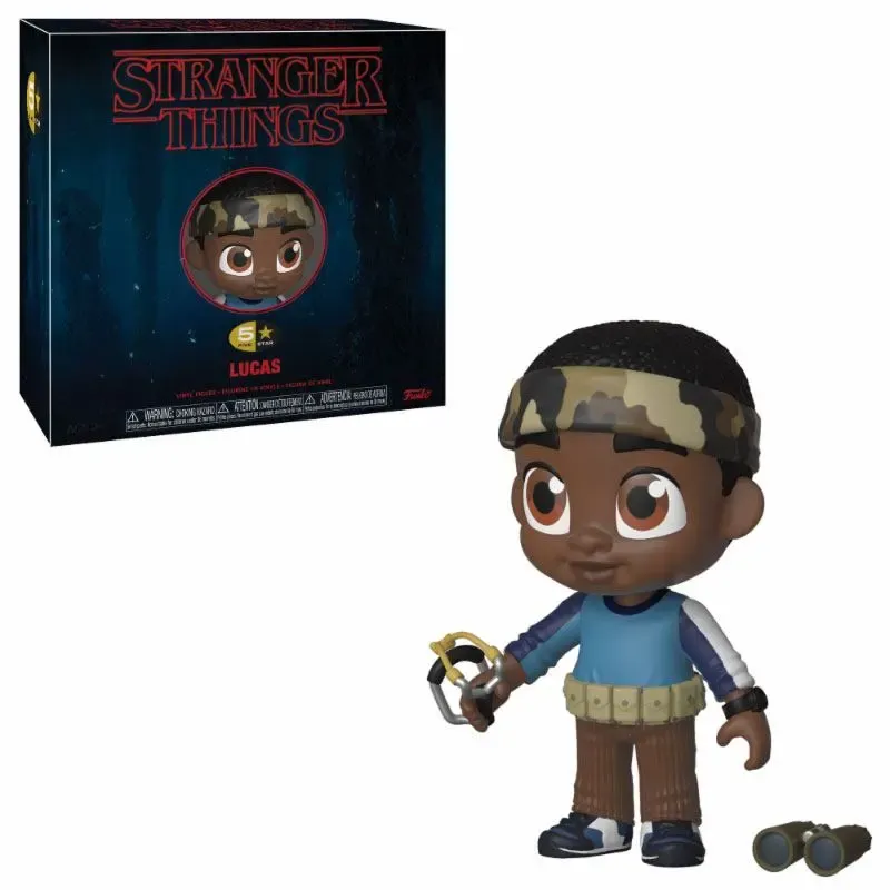 Stranger Things 5 Star Vinyl Figur Lucas 8 cm