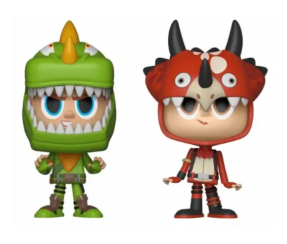 Fortnite Rex & Tricera Ops VYNL Vinyl Figuren Doppelpack 10 cm