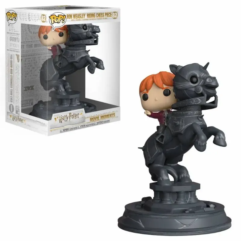 Harry Potter Ron Riding Chess Piece POP! Figur 21 cm