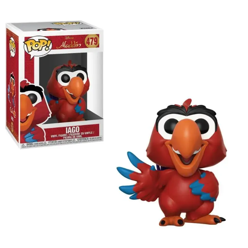 Aladdin Iago POP! Figur 9 cm